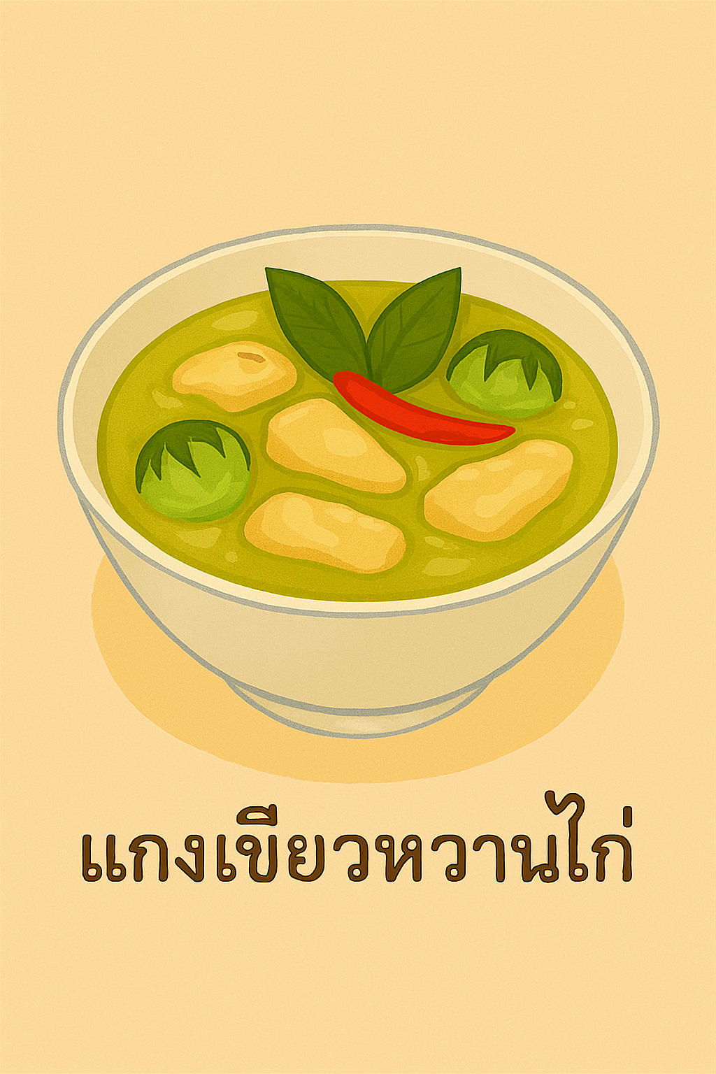 แกงเขียวหวานไก่